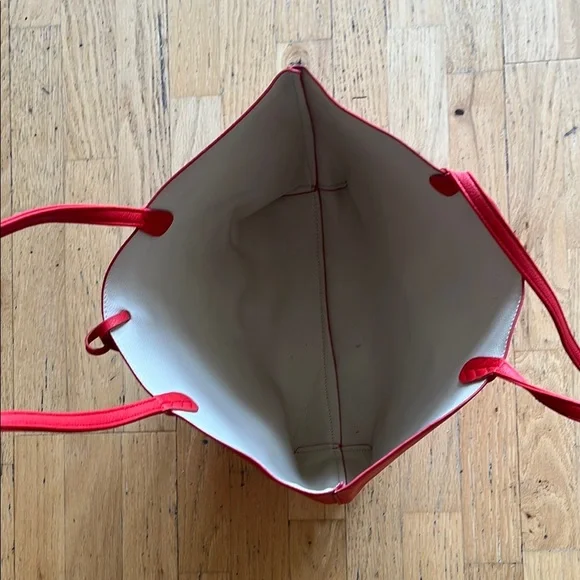 BCBG Red Tote Bag - Picture 4 of 4